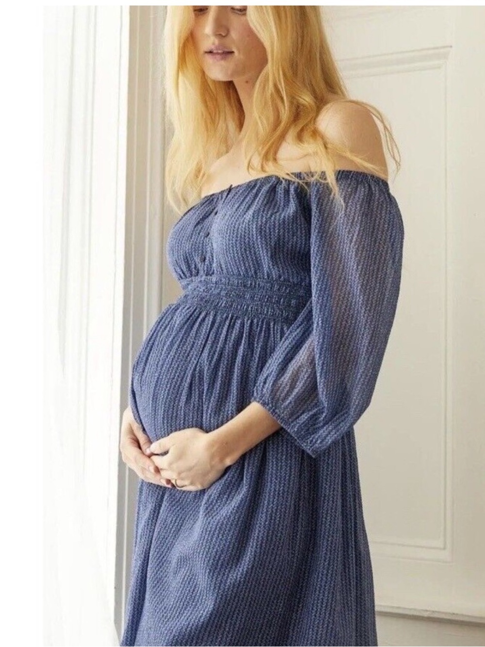 Hatch The Briar Dress in Indigo Dashdot NWT - Picture 6 of 16